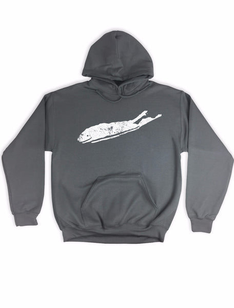 Hoodie: Unisex Classic Comfort Hoodie (Charcoal Grey) - Love The Island