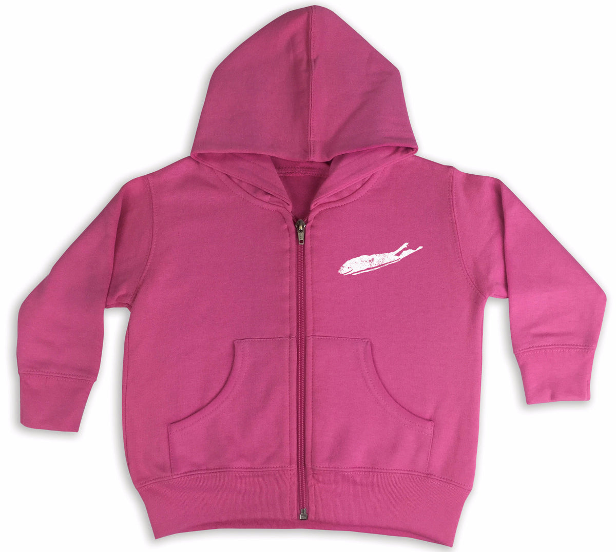 Long Island Toddler Front Zip Hoodie Love The Island