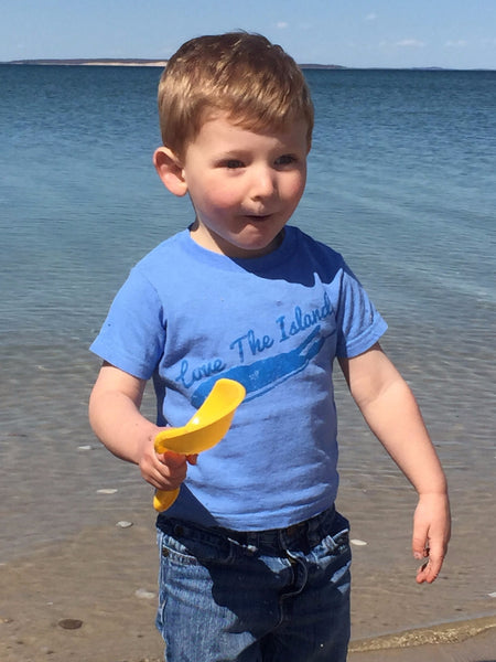 Toddler T-Shirts: Blue - Love The Island