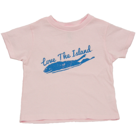 Toddler T-Shirts: Pink - Love The Island